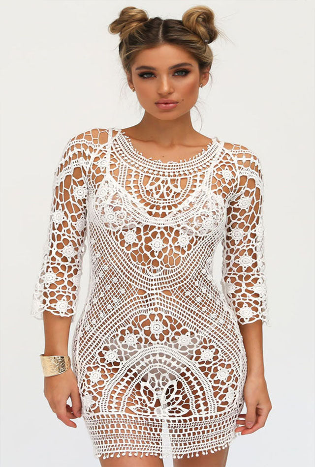 Saída de praia de amarrar nas costas