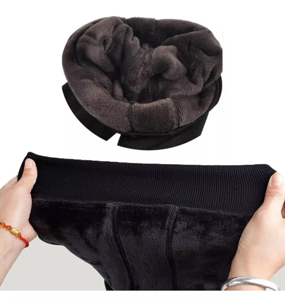Calça Legging Grossa Forrada com Pelos