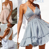 Vestido Aberto Nas Costas Com Renda