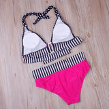 Biquíni de Bolinha Cintura Alta