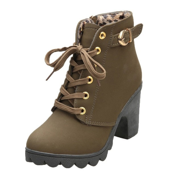Bota Salto Grosso Ankle Boots