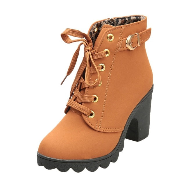 Bota Salto Grosso Ankle Boots