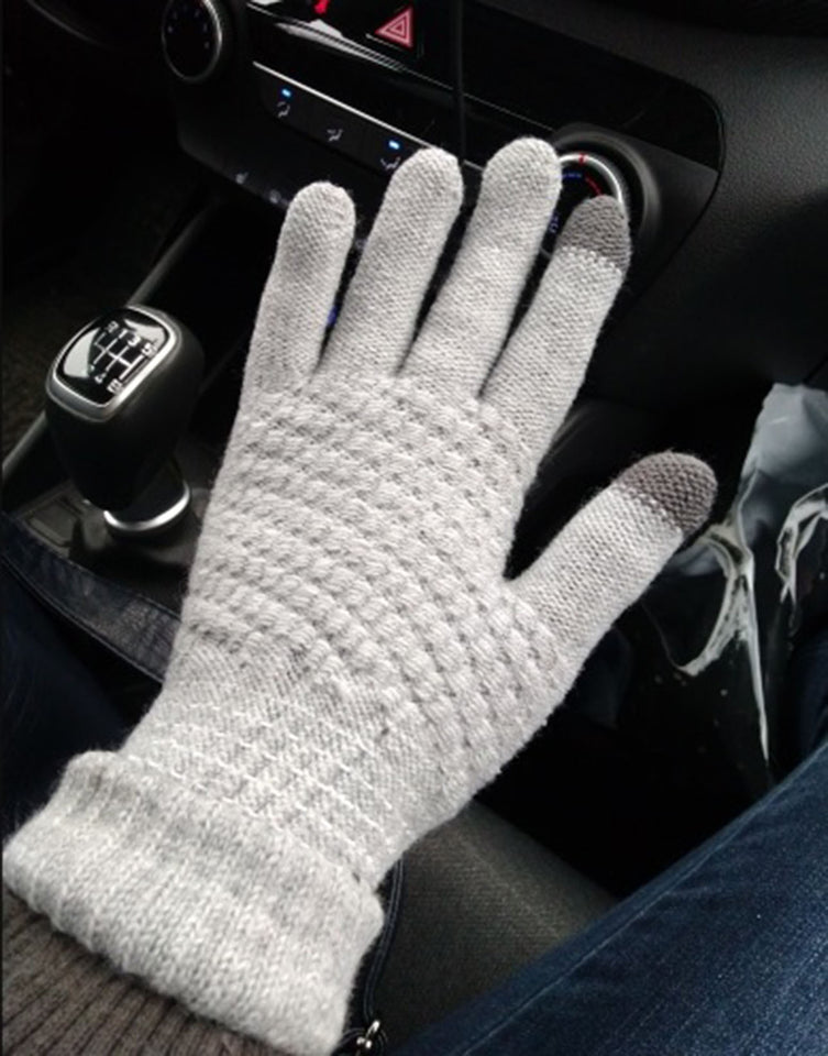 Luvas Touch Screen com Forro de Lã
