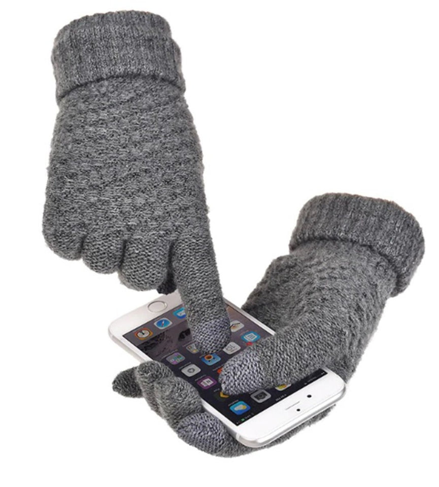 Luvas Touch Screen com Forro de Lã